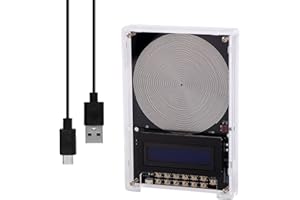 BTFO 0.01Hz-100000Hz Schumann Resonance Generator, Adjustable Ultra-Wide Frequency Generator with Acrylic Case & USB Cable fo