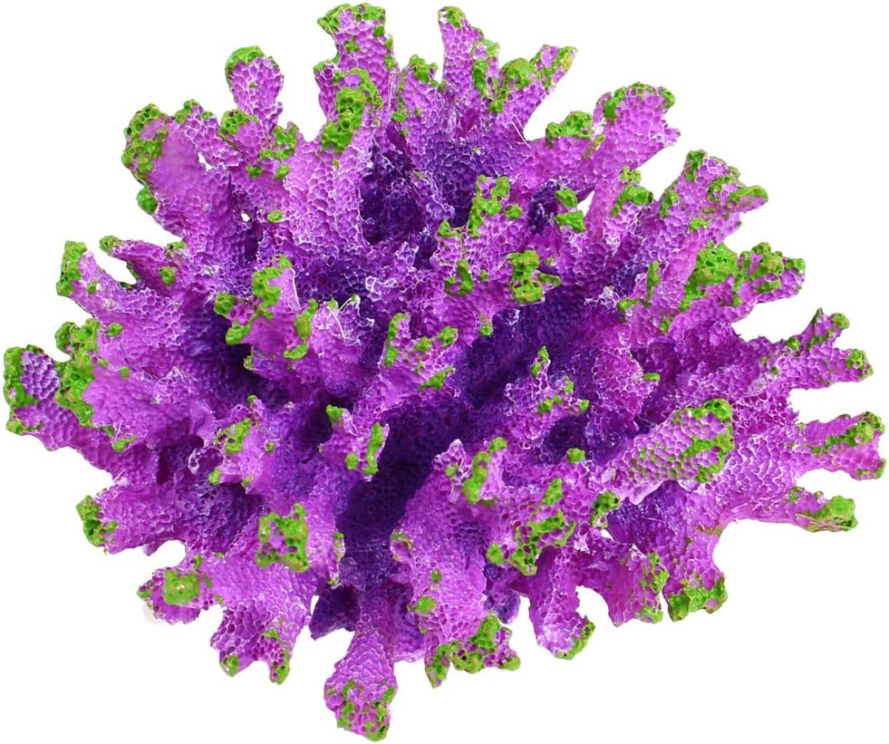 Danmu 1Pc of Polyresin Coral Ornament Diamater 4 1/3