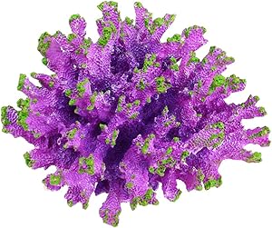 Danmu 1Pc of Polyresin Coral Ornament Diamater 4 1/3