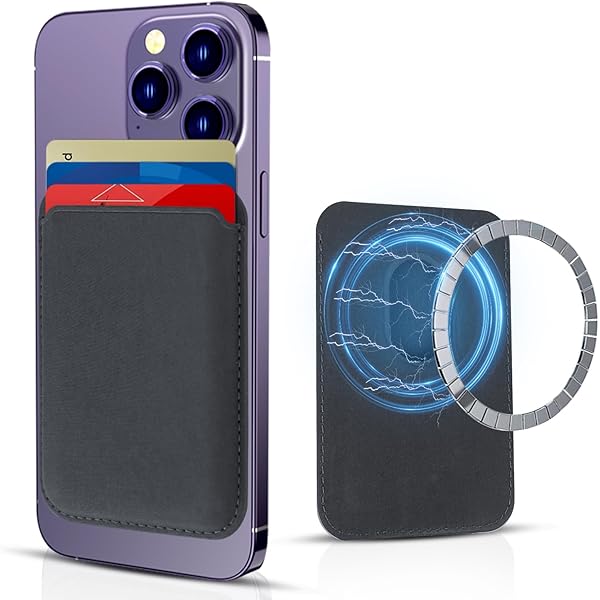Amazon.com: Rxuiael Stretchy Magnetic Wallet for iPhone 12 & 13