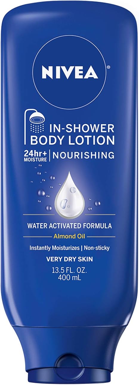 in shower body lotion