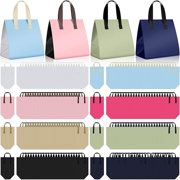 Kacctyen 200-Pack Insulated Takeout Bags - 9.5x6x9.5 Inch Disposable Food Delivery Bags