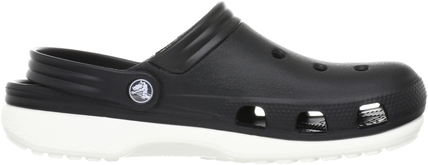 crocs duet men clog in black