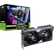 MSI GeForce RTX 5060 Ti 16G Gaming OC - 16GB GDDR7 (28Gbps/128-bit