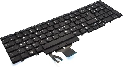 Dell UK English QWERTY Non-Backlit Keyboard Precision 7530 7540 7730 FMW35