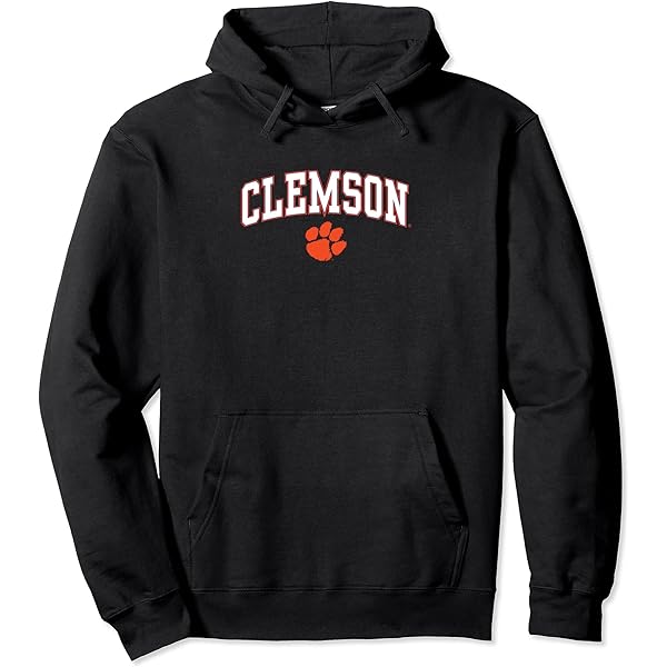 Amazon.com : Clemson Tigers Arch Over Black Officially Licensed Pullover  Hoodie : Sports \u0026 Outdoors