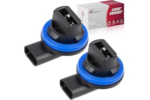 Svicari Front Turn Signal Light Socket, Park Lamp Holder Fit for Ford Escape 2PCS (Model1)