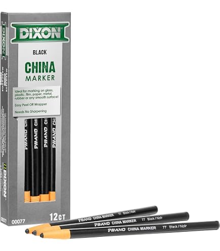 thumbnail image 2 of Irwin Red China Markers 12-Pack - Peel-Off Wax Pencils For Non-Porous Surfaces 2 of 13