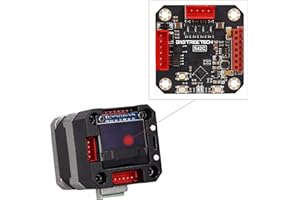 BIQU BIGTREETECH S42C V1.1 High Speed Closed Loop Driver Control Board 42 Stepper Motor Prevent Multi-Step and Losing Steps with Low Heat Generation for 3D Printer (S42C V1.1+Metal Protective Cover+Motor)