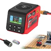 Kzreect 300W 2-30V Voltage Regulator Compatible with Milwaukee 18V Battery | Adjustable XT60 Output, 140W USB-C PD3.1, LCD Display &amp; 15W Wireless Charging (Battery Not Included)