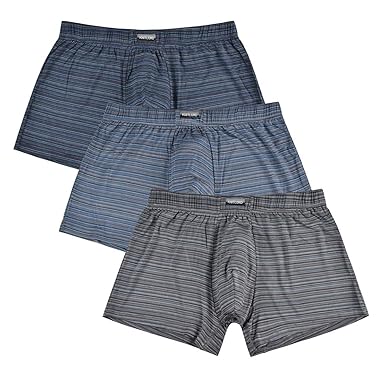 Mens Bamboo Underwear Briefs Comfort Low Rise Boxers 3 Pack