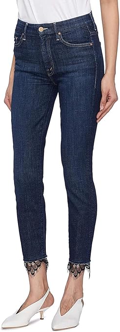 mother high waisted looker clean sweep