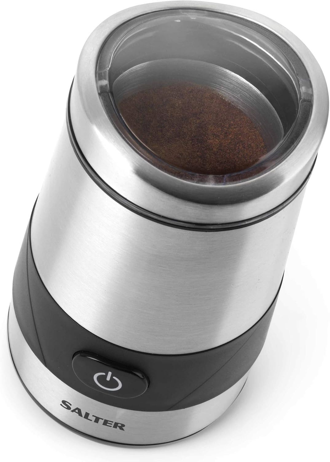 Salter Electric Coffee Grinder, Bean, Nut & Spice Grinder, Stainless Steel Blade, 60g Herb Grinding Mill, One Touch Operation - Image 5