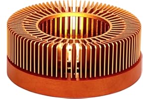 KAYCROWN Teapot Warmer, Tea Warmer with Tealight Holder, Teapot Heater for Heating Tea, Coffee, Milk, Food, Aluminum Alloy, Rose Gold