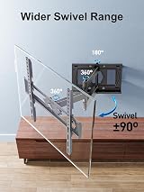 TV Wall Mount 26-60 inch Swivel Tilting up to 40 kg 400x400 view 3