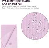Healifty 125 Pcs Purple Dental Bibs Tattoo Table Covers 3 Ply Waterproof view 6