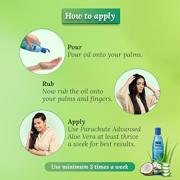 PARACHUTE HAIR OIL – ADVANCED ALOE VERA, 250ML BOTTLE