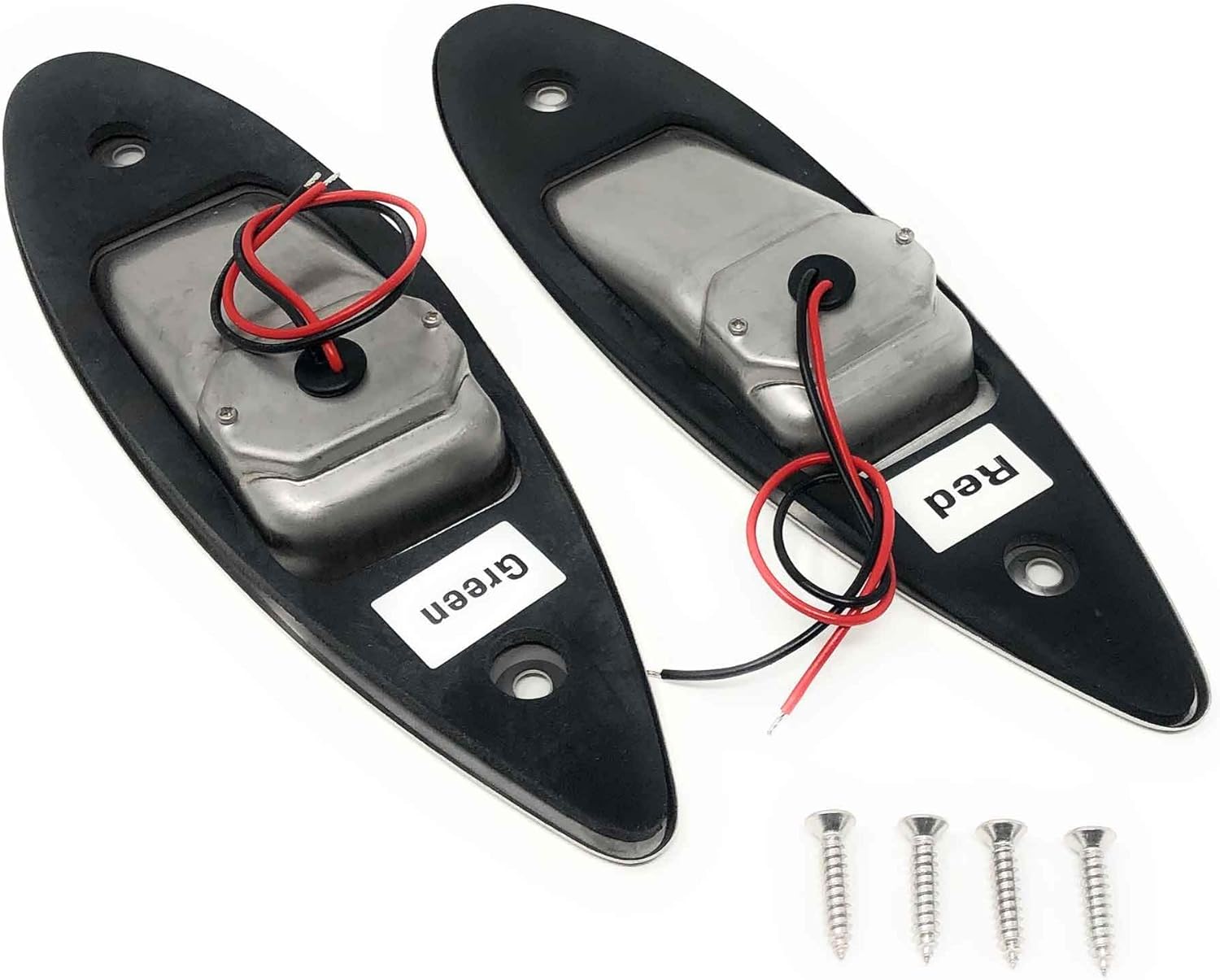 Five Oceans Stainless Steel Flush Mount LED Navigation Side Lights, 12V FO-3840: Automotive