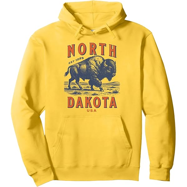 Amazon.com: North Dakota Sweatshirt Retro Vintage North Dakota