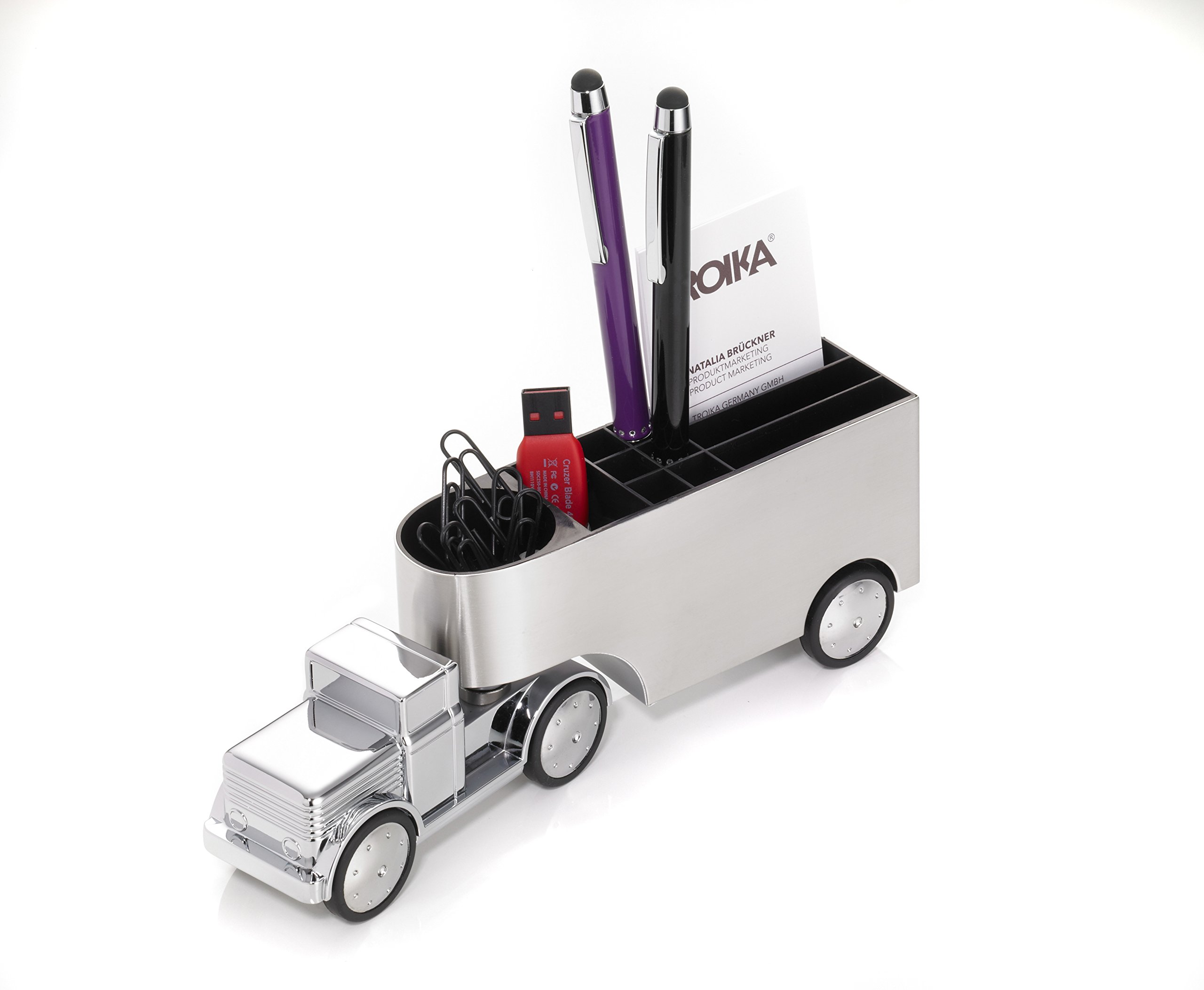 Troika Truck Desk Tidy with Turnable Axle