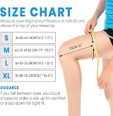 AVIDDA Knee Support Brace 2 Pack Compression Knee Sleeves Arthritis Pain view 2