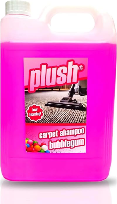 Trade Chemicals Plush Carpet Shampoo 5L Low Foam Odour Deodoriser