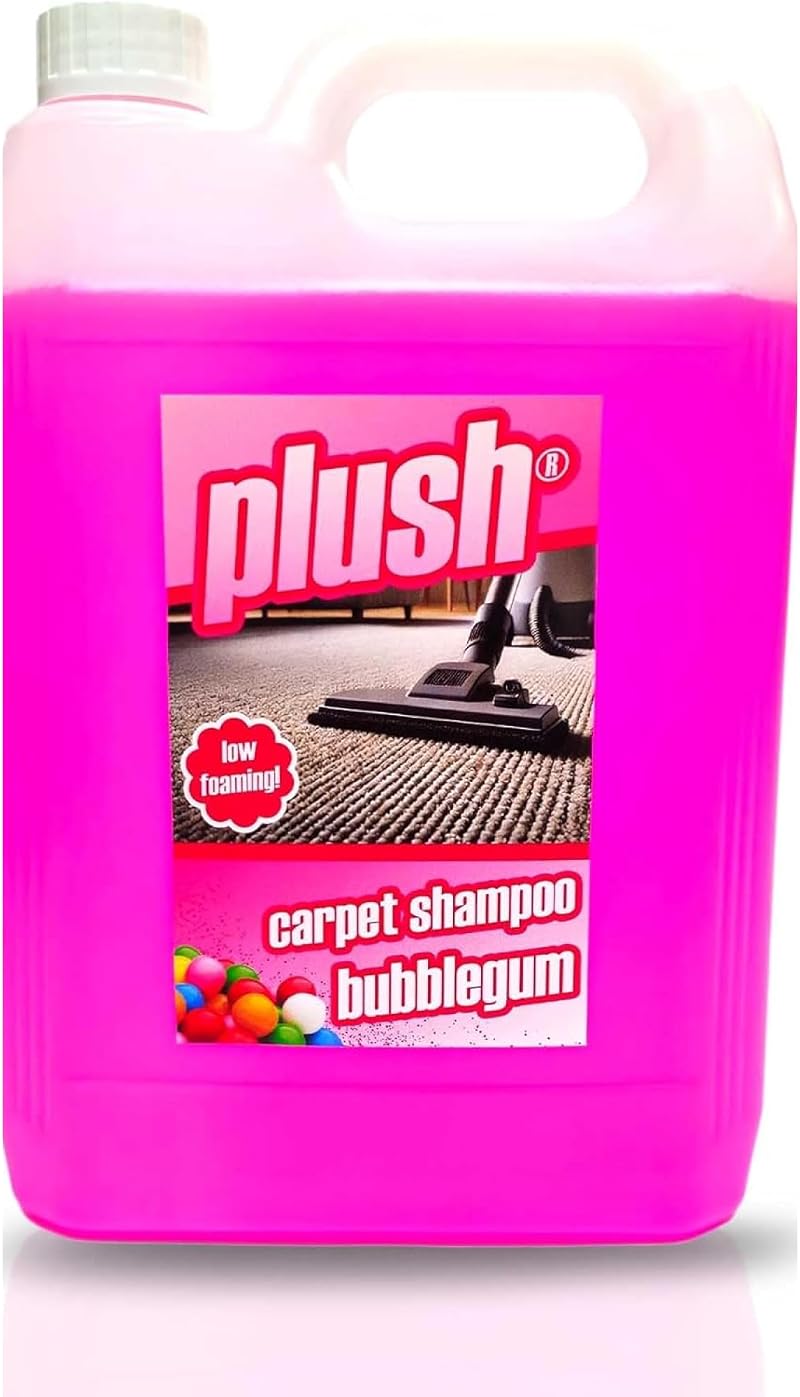 Trade Chemicals Plush Carpet Shampoo 5L Low Foam Odour Deodoriser