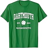 Dartmouth Massachusetts Vintage Shamrock Sports T-Shirt