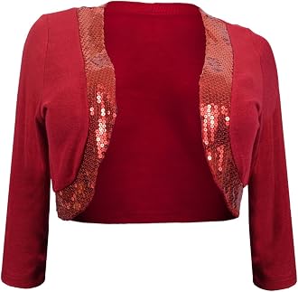 Sleeve Cropped Bolero Shrug 