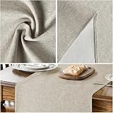 Artoid Mode Light Brown Table Runner 40x180 cm Polyester Kitchen Decor view 4