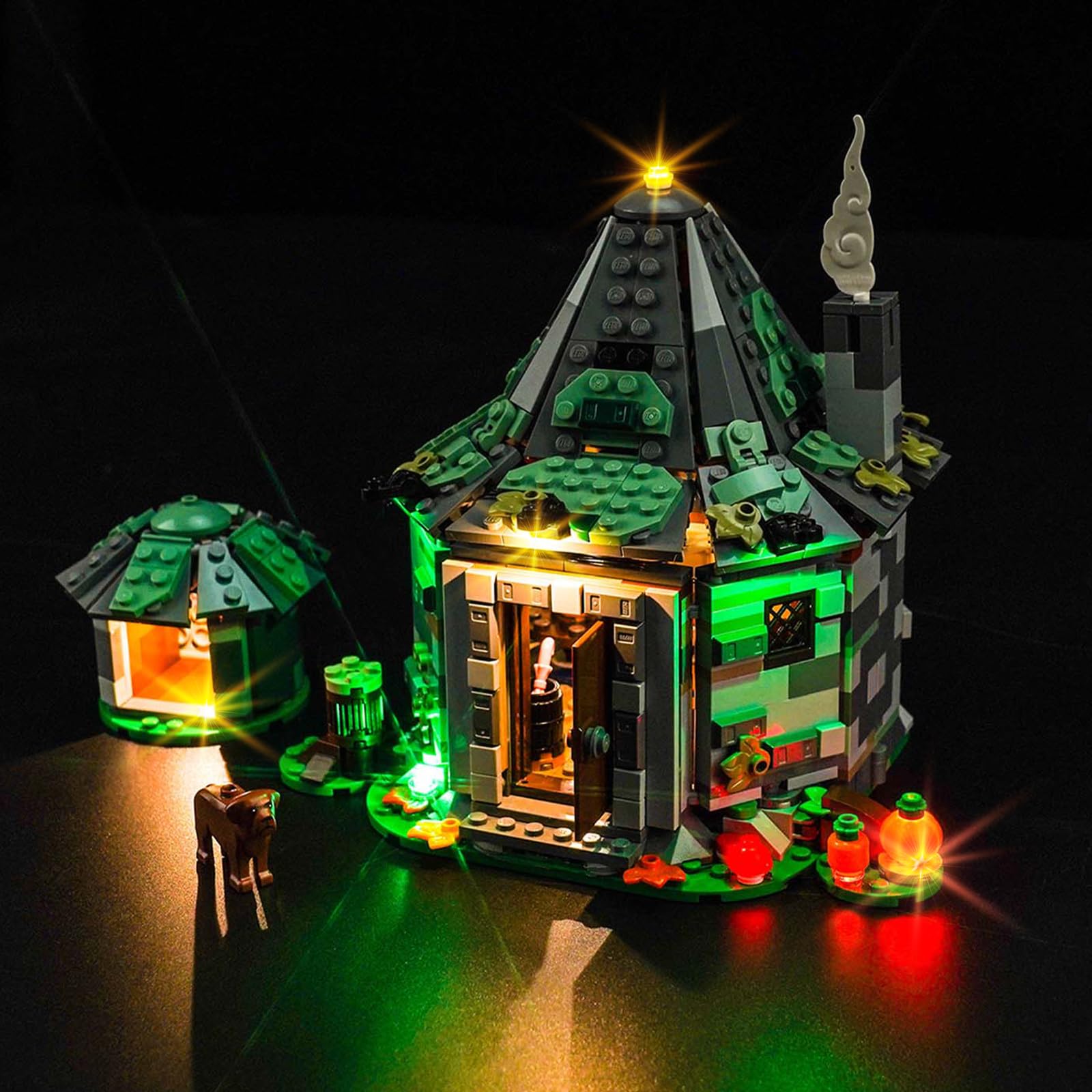 Light Kit for Lego Hagrid's Hut: An Unexpected Visit, Lighting Set for Lego 76428 Hagrid's Hut: An Unexpected Visit - Not Include Models, Just Light Kit — image 1