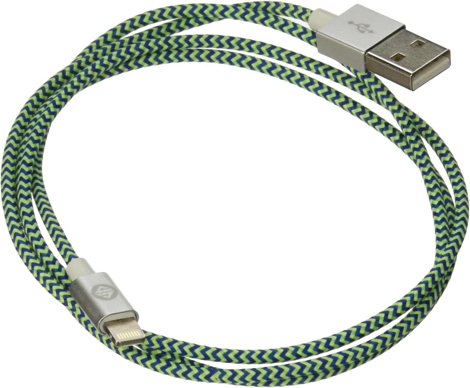 [Apple MFI Certified] Foxon Lightning Cable (3.3 ft/ 1m) 8-pin USB SYNC Cable Charger Cord for iPhone 6, iPhone 6 Plus, iPhone 5s/ 5c/ 5, iPad Air / Mini / Mini2, iPad 4th generation, iPod 5th generation, and iPod nano 7th generation Silver HK535
