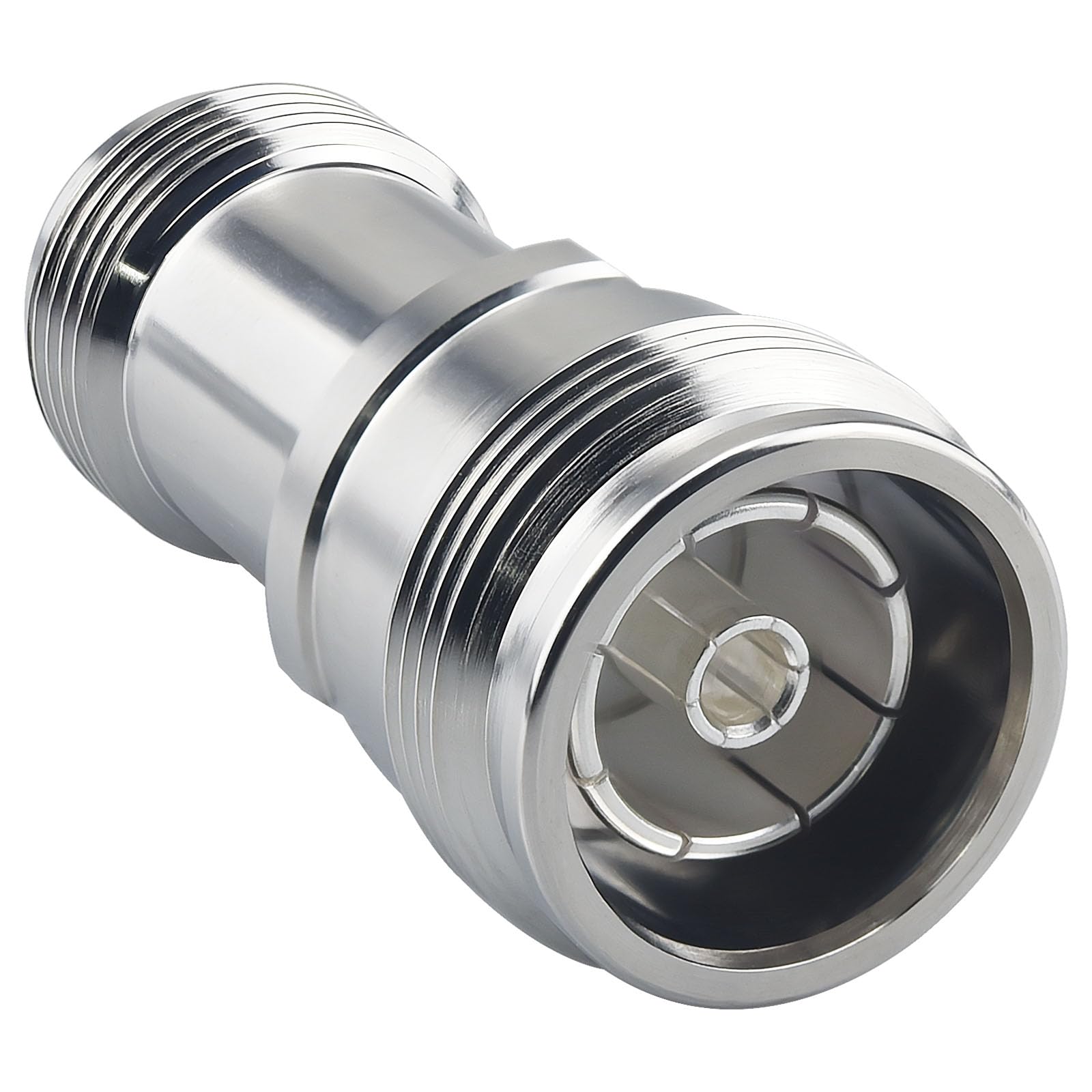 YILIANDUO 4.3/10 Mini DIN Connector Coaxial 4.3-10 Mini DIN Female to N Female Jack Connector RF Straight Adapter Low PIM Adaptor Converter