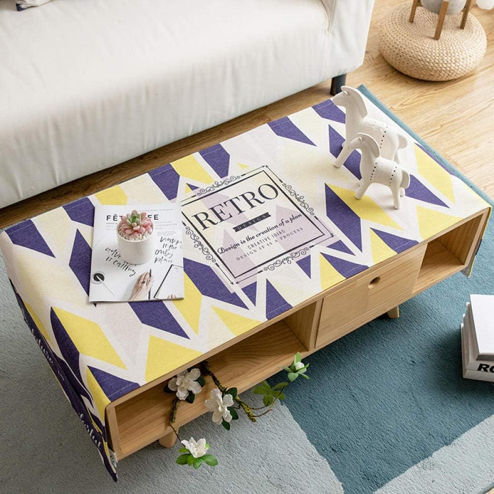 Tablecloth Rectangle Table Cloth Waterproof Storage Tablecloths Cover Towel Coffee Table for TV