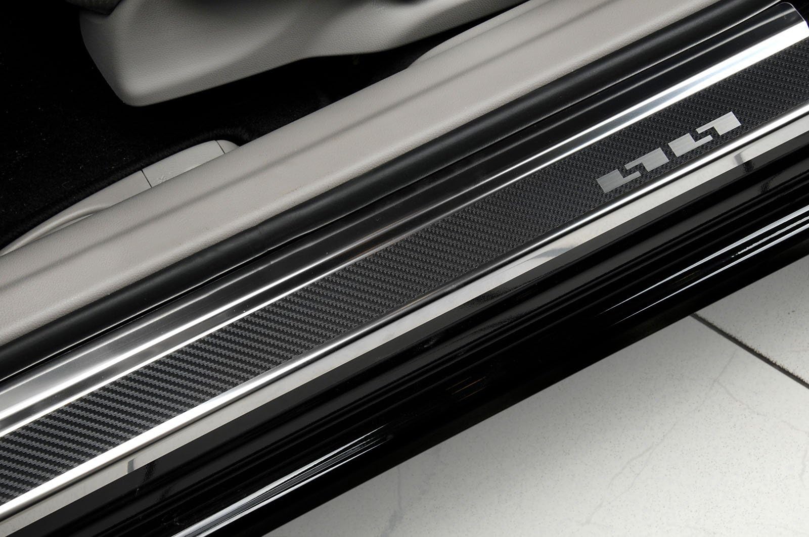 PKWelt | CAR DOOR SILL PROTECTOR SILLS GUARD STAINLESS STEEL + CARBON