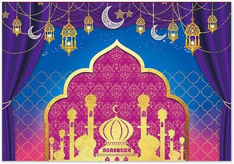 Amazon Com Allenjoy 8x6ft Nights Magic Genie Theme Backdrop