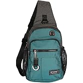 Vanlison Crossbody Sling Bag Backpack for Men & Women Lake Blue