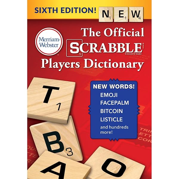 The Official Scrabble Players Dictionary Sixth Ed Jacketed
