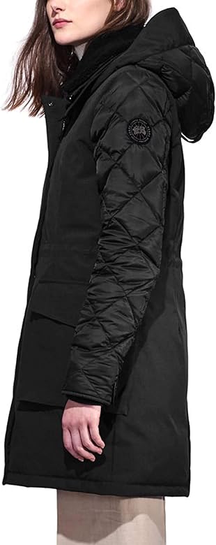 canada goose elwin parka black label