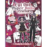 Cut out Paper Dolls and Crafts Kawaii Coloring Book: Gothic Deluxe Edition Men and Women Costume [Vol.8]: Freely Mix and Match: Fashion Paper Dolls: ... : Anime Japanese Shoujo style : Creepy Spooky