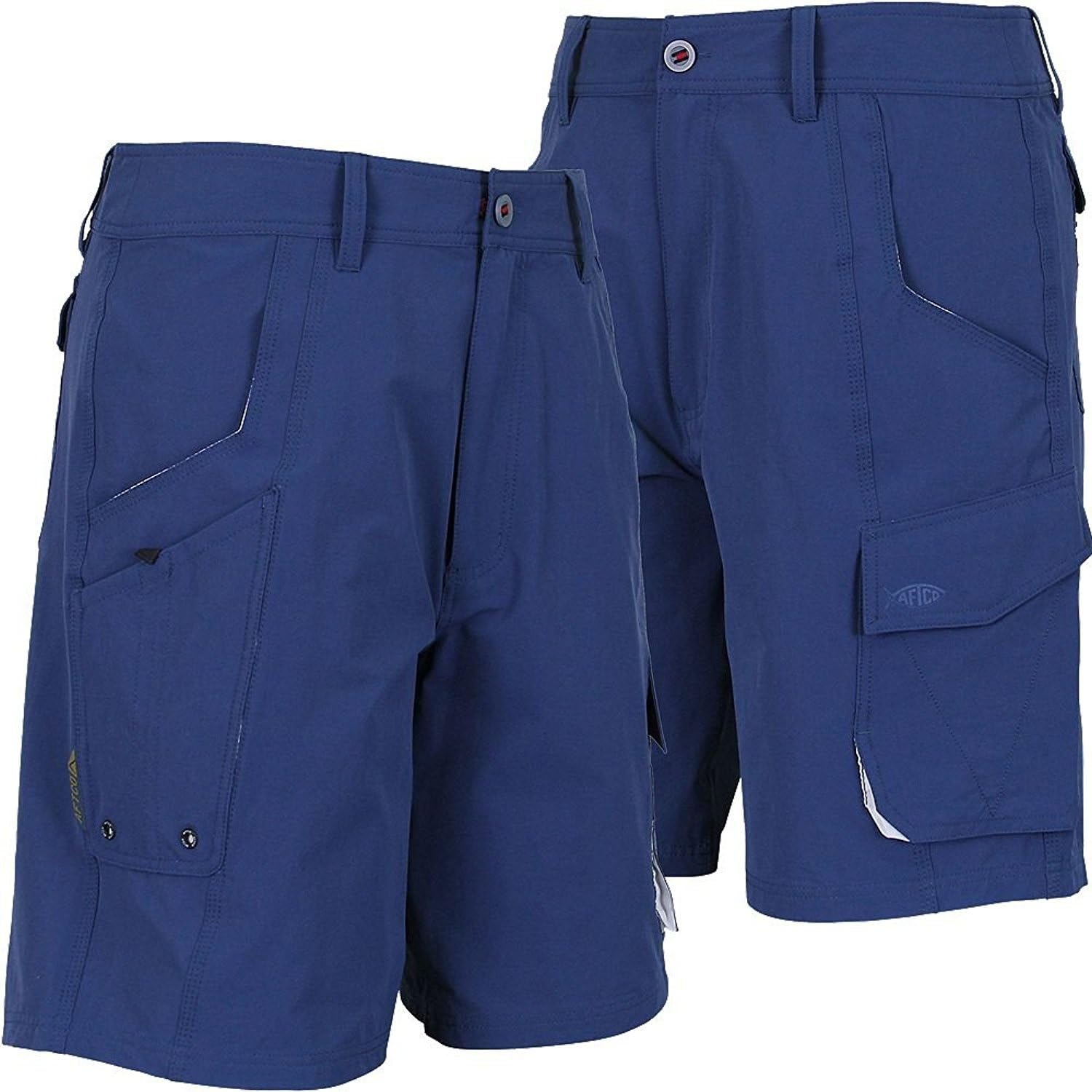 AFTCO Stealth Fishing Shorts Ink Size 30 at Amazon Men’s Clothing store