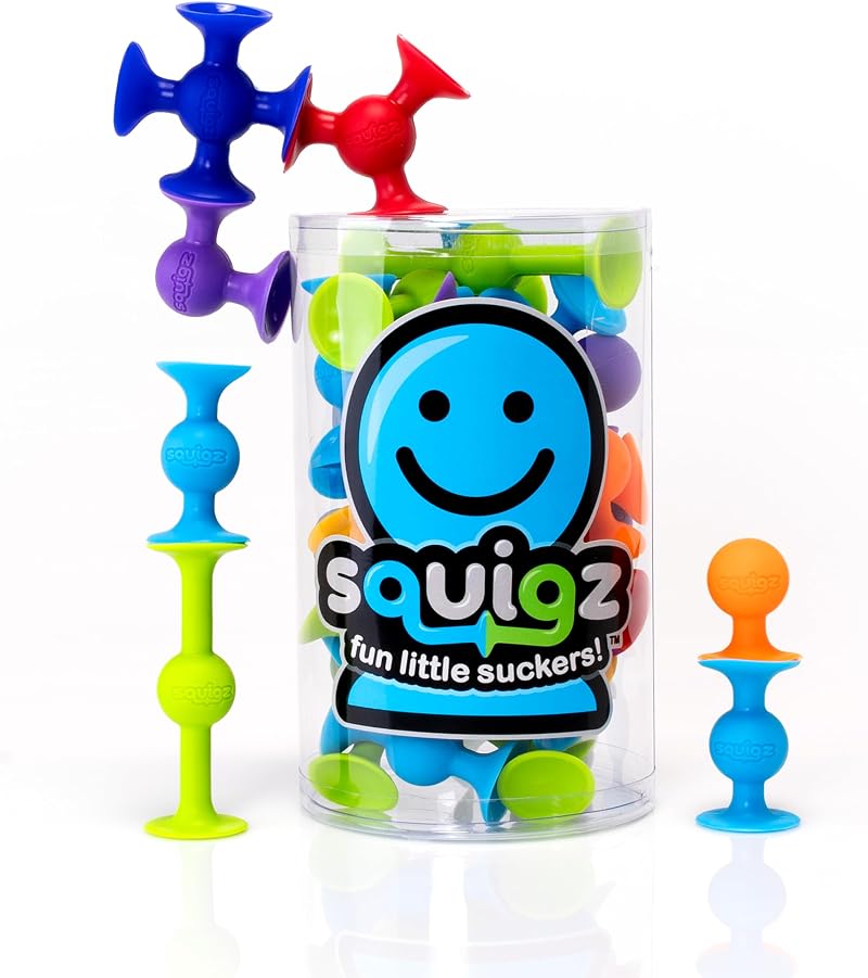 Fat Brain Toys Squigz Silicone Suction Blocks 24 pcs KLOCKI