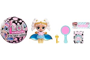 L.O.L. Surprise! Eye Spy Tots Doll – Interactive Mystery Unboxing with Codes & Clues – Color Change Surprise – Collectible Do