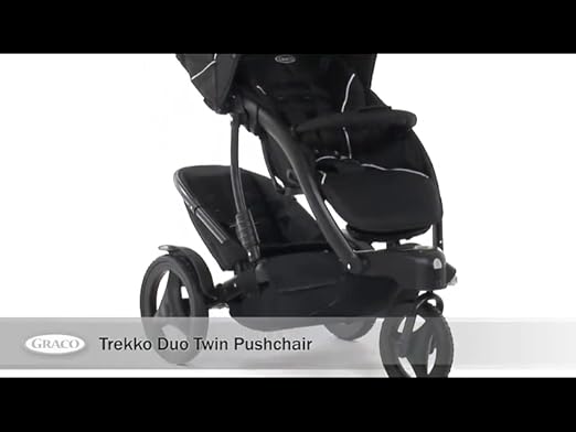 graco trekko duo three wheel stroller sport luxe
