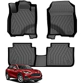 2025 HRV Floor Mats - Original Floor Mats Custom Fit for 2023 2024 2025 2026 Honda HRV & 2025 Acura ADX TPE Rubber Car Mats, All Weather Protection Floor Liners for HR-V Accessories 1st & 2nd Row