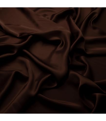 PLAIN FAUX DUPION RAW SILK FABRIC BRIDAL DRESS 100% POLYESTER FABRIC 44" | UK