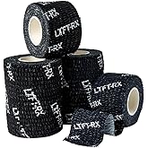 LYFT-RX Weightlifting Hook Grip Tape w/Premium Adhesive for Olympic Weight Lift, Cross Fitness, Lifting, Stretch Athletic Fin