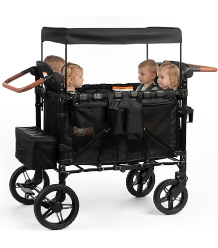 Amazon.com: Keenz MOOV 4-Passenger All-Terrain Stroller Wagon with