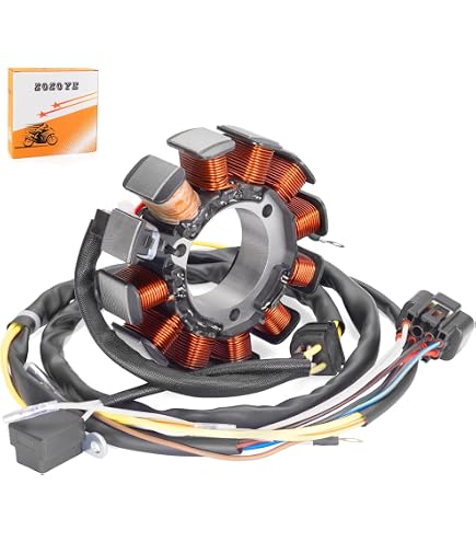 WOOSTAR Stator Magneto Für Grizzly 600 YFM600 ATV 1999-2001 | 16 Spule 8 Draht, AC