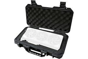 Portable Black ABS Graphics Card Holder Box with Anti Impacts Design for Up to 38x17x9cm 33x15x8cm Video Cards Graphics Card 